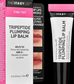 The Inkey List Tripeptide Plumping Lip Balm Pink huulirasva 10 ml