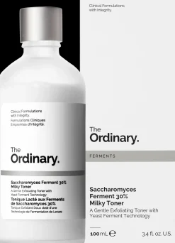 The Ordinary Saccharomyces Ferment 30 % Milky Toners kasvovesi 100 ml