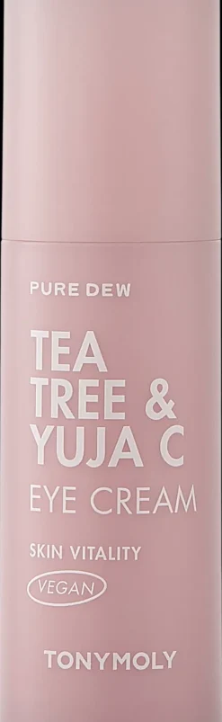 TONYMOLY Pure Dew Tea Tree & Yuja C Vitality Eye Cream silmänympärysvoide 30ml