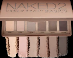Urban Decay Naked2 Basics mattaluomiväripaletti 6 x 1,3 g