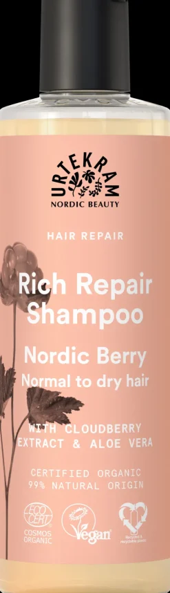 URTEKRAM Rich Repair Shampoo Nordic Berry 250 ml