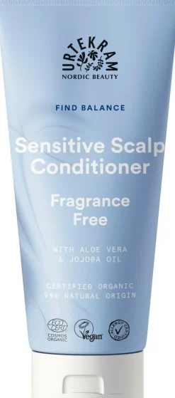 URTEKRAM Sensitive Scalp Hoitoaine 180ml