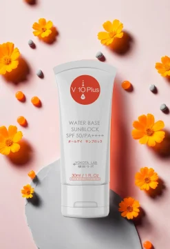 V10 Plus Sun Block SPF 50/PA++++ fysikaalinen aurinkosuoja 30 ml