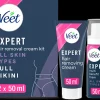 Veet Expert Full Bikini Ihokarvanpoistosarja kaikki ihotyypit 2x50ml