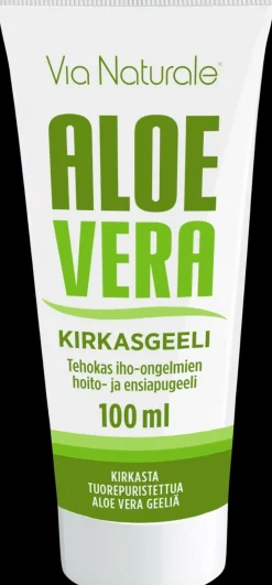 Via Naturale Aloe Vera Kirkasgeeli 100 ml