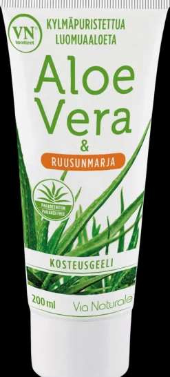 Via Naturale Aloe Vera&Ruusunmarja Kosteusgeeli 200 ml
