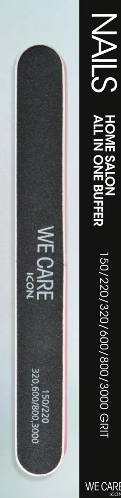 WE CARE ICON. Buffer 120/180/220/280/600/4000 grit kynsi- ja kiillotusviila