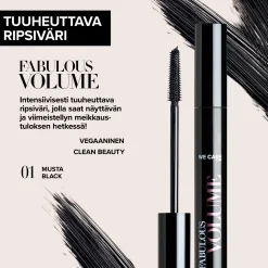 WE CARE ICON. Fabulous Volume ripsiväri musta 10 ml