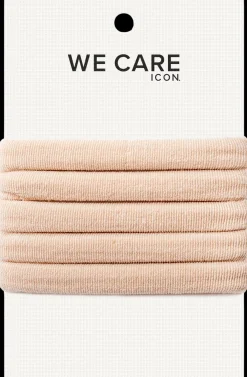 WE CARE ICON. hiuskuminauha 5 kpl, nude