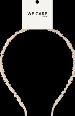 WE CARE ICON. hiuspanta, beige