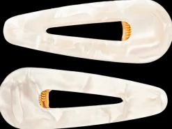 WE CARE ICON. hiuspinni 2 kpl, valkoinen