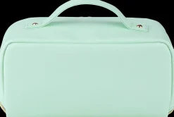 WE CARE ICON. kahvallinen kosmetiikkalaukku, minttu