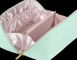 WE CARE ICON. kahvallinen kosmetiikkalaukku, minttu