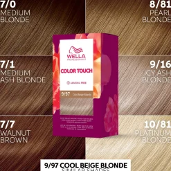 Wella Professionals Color Touch Rich Natural Cool Beige Blonde 9/97 kotiväri 130 ml