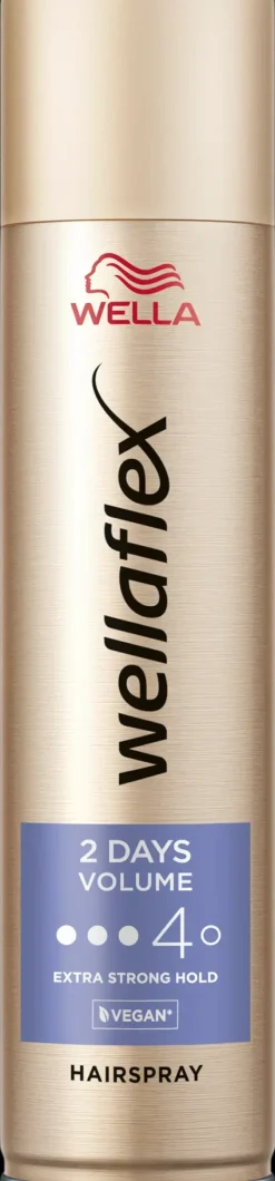 Wella Wellaflex Hairspray 2nd Day Volume extra strong hold 4 hiuskiinne 250 ml