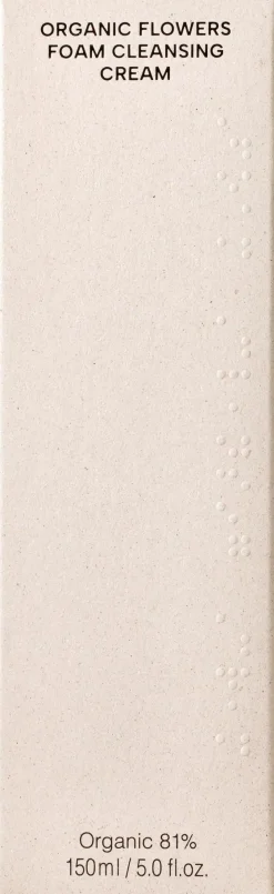 Whamisa Organic Flowers Foam Cleansing Cream -puhdistusvoide 150ml