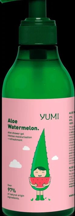 Yumi aloe vera & vesimeloni suihkugeeli 400 ml