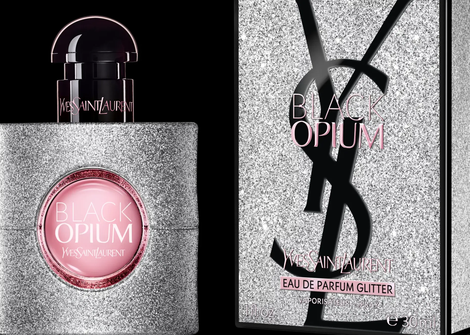 Yves Saint Laurent Black Opium Glitter EdP 30ml tuoksu