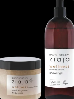 Ziaja baltic home spa wellness vartalokuorinta 300 ml + suihkugeeli 500 ml