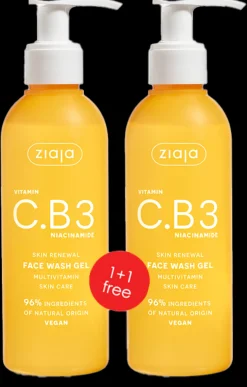 Ziaja C.B3-vitamiini puhdistusgeeli 2x190 ml