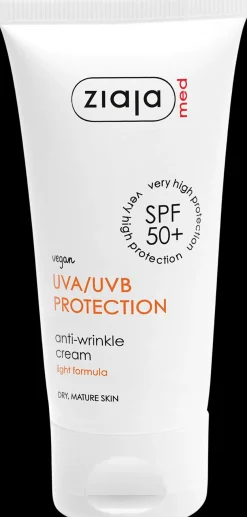 Ziaja Med SPF 50+ kiinteyttävä aurinkovoide kasvoille 50 ml